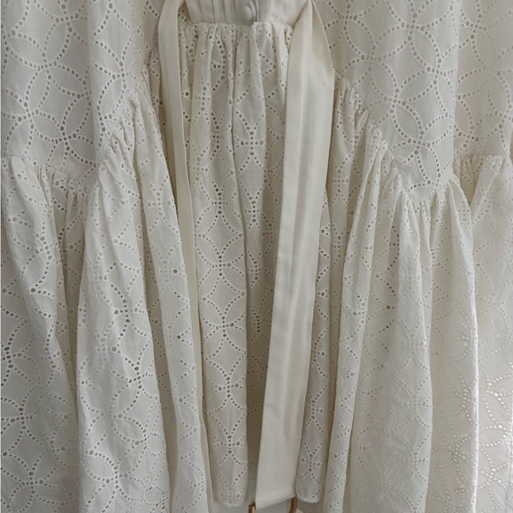 Acler Gibson Ivory Button-Detail Dress - Picture 6 of 9